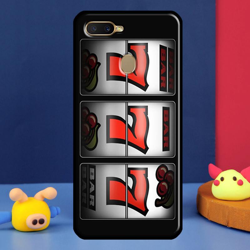 Las Vegas Casino Poker Case For Oppo A16 A76 A96 A58 A78 A98 A5 A9 A91 A15 A17 A77 A52 A72 A74 A94 A54S A57S Cover