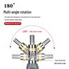 14-in-1 Multi-functional Ratchet Screwdriver Set with Flathead & Phillips Options