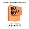 Apple iPhone 17 Pro Max Full Coverage Lens Protector - Metal Anti-Drop Film