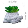 Turtle Planter Pot Simulated Home Decoration Cute for Housewarming Gift Farmhouse Tabletop