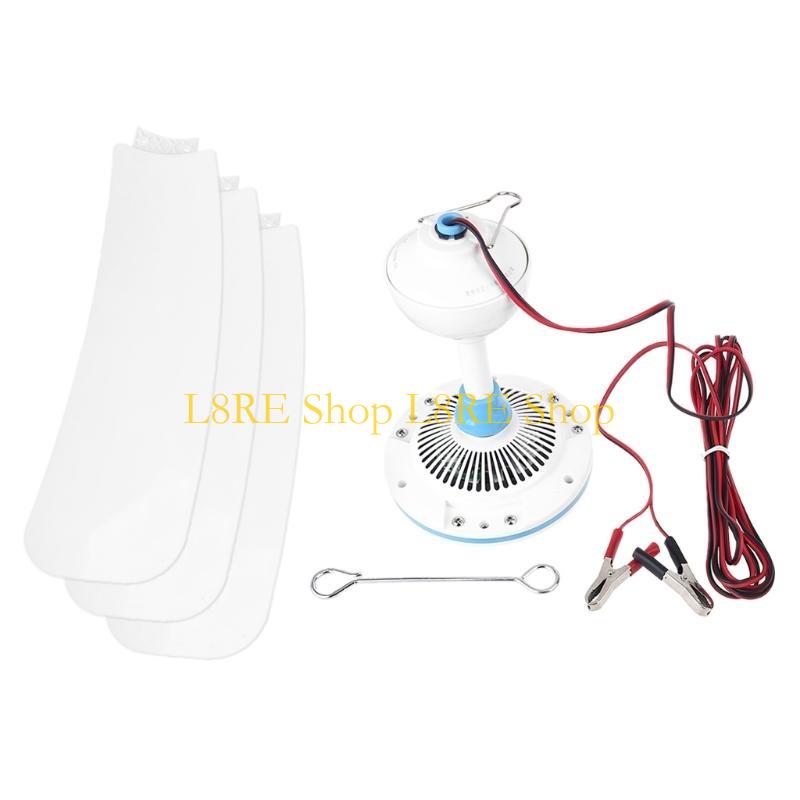 

L8RE 12V 3 36 inch Ceiling Fan Mute Electric Hanging Fan for Dining Room Bed