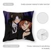 Hot Anime Bungo Stray Dogs Pillow Case 3D Print Polyester Fiber 40*40cm Home Sofa Throw Decoration Festival Gift