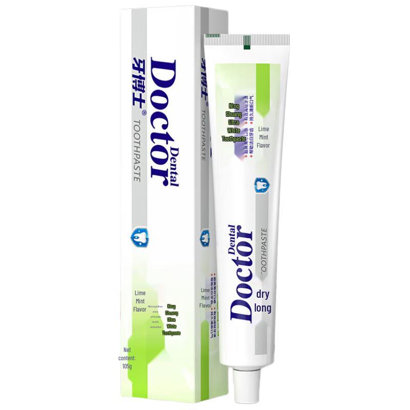 

Dr. Tooth Whitening & Fresh Breath Toothpaste, Lime