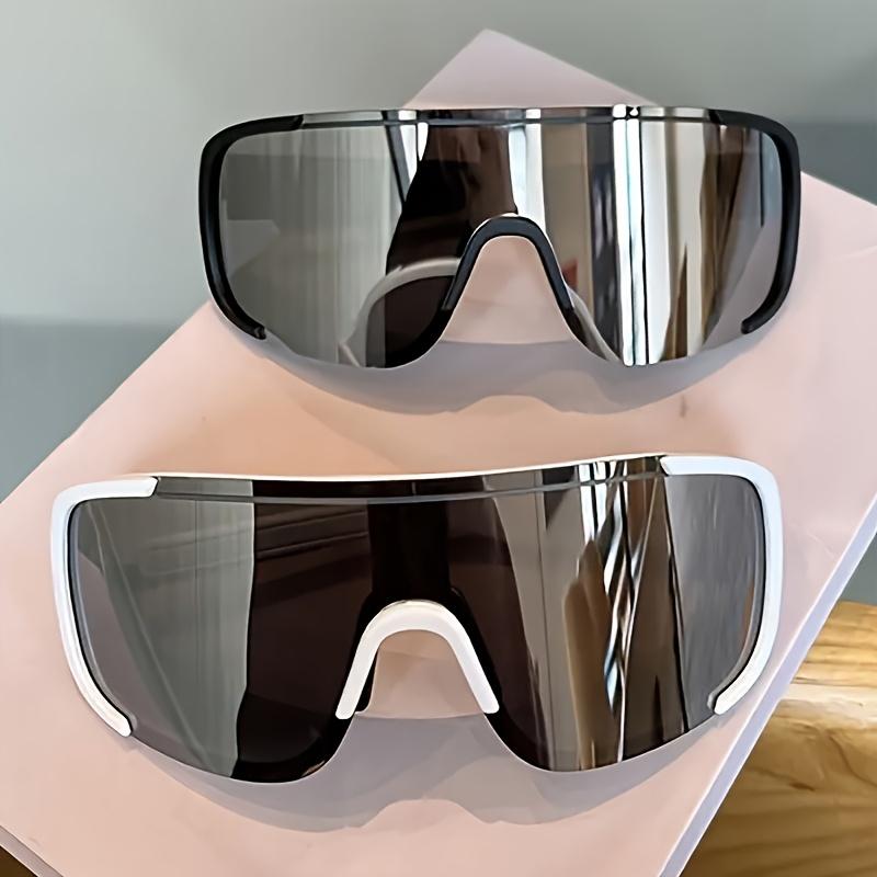 1pc Wrap-Around Glasses, Urban Explorer, Vintage Style Unisex Fashion Eyewear, Ideal for Outdoor Rock Climbing, Fishing, Running, Hiking