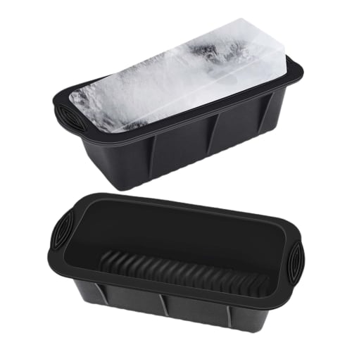 Extra-large ice maker, extra-large ice, 24.8x12.2x7cm ice cube tray, extra-large ice cube tray, large ice cube mold for ice bath, slow to melt, large