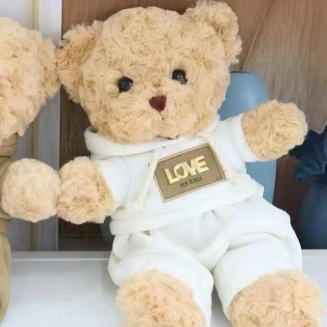 

Плюшевая игрушка кукла милый свитер медведь тряпичная кукла автомат для захвата активность подарок день рождения 30cm