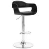Day and Night - Day and Night Black Synthetic Leather Kitchen Stool