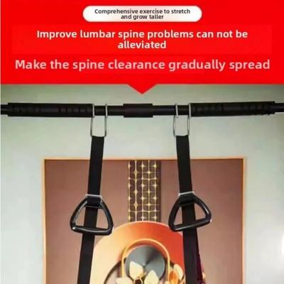Hanging Traction Belt Ergonomic Lumbar Stretching Device Disc Auxiliary Belt Waist Support Spinal Stretching Belt