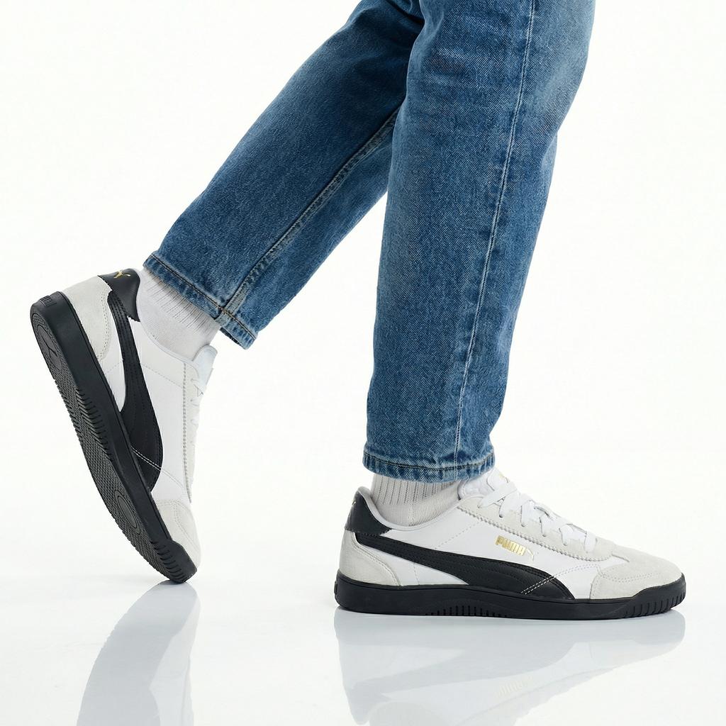 Puma Club 5v5 LUX OG - Herren Sneakers Schuhe Leder Weiß 397450-01 ORIGINAL