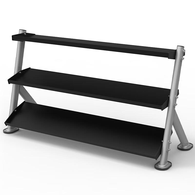 JOROTO Multi-functional Trainer with 3-Tier Dumbbell Rack