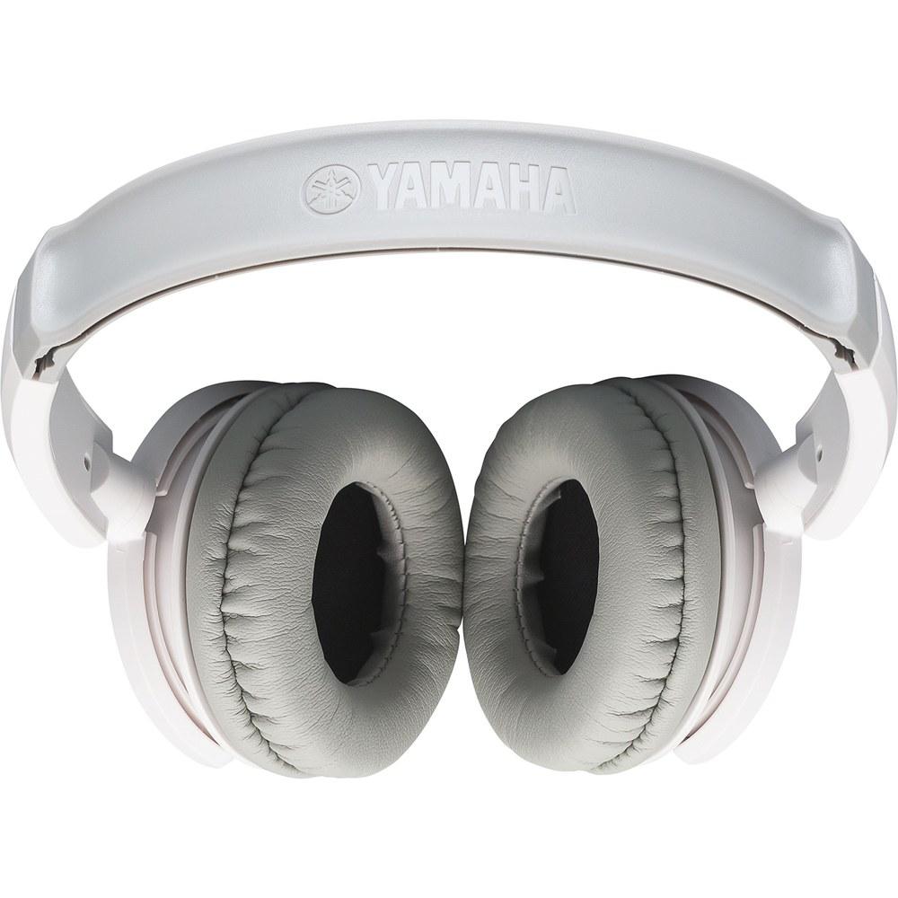 YAMAHA HPH-100WH Headphones White Powerful Sound Rich Tone Long-lasting Comfort Stereo Plug Adapter Included