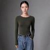 Machine Washable Slim-Fit Merino Wool Sweater with Half-High Neck.