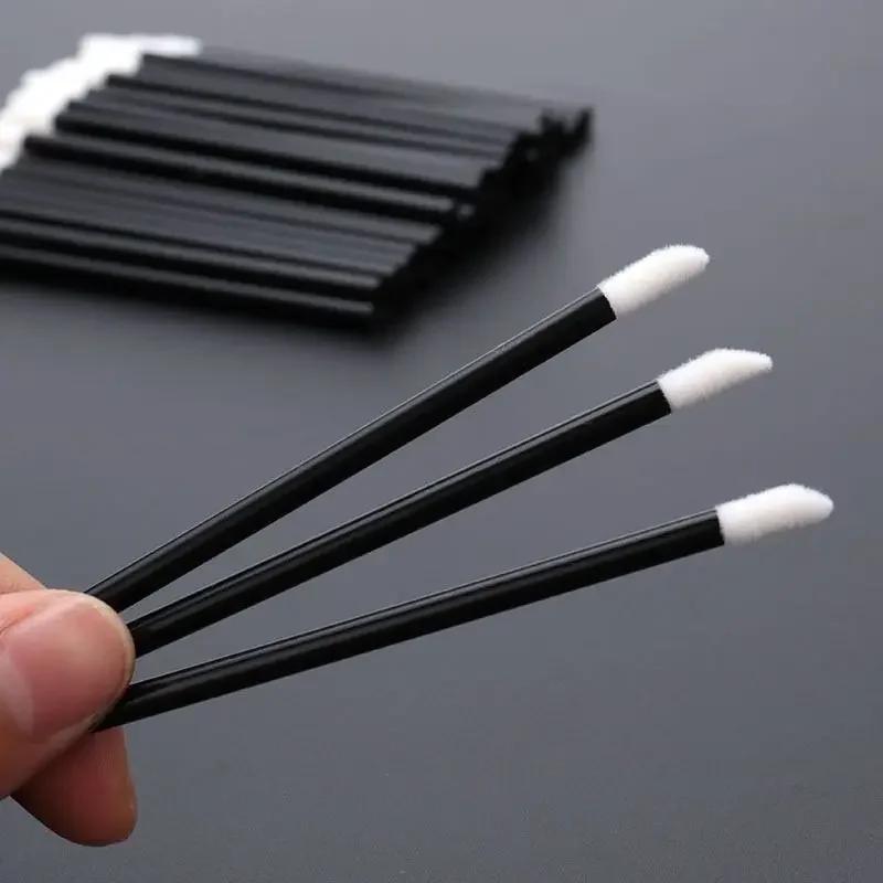 50Pcs Einweg Lippen Pinsel Wimpern Makeups Microbrush Lash Extension Mascara Applikator Lippenstift Zauberstäbe Set Kosmetik Make-Up-Tools