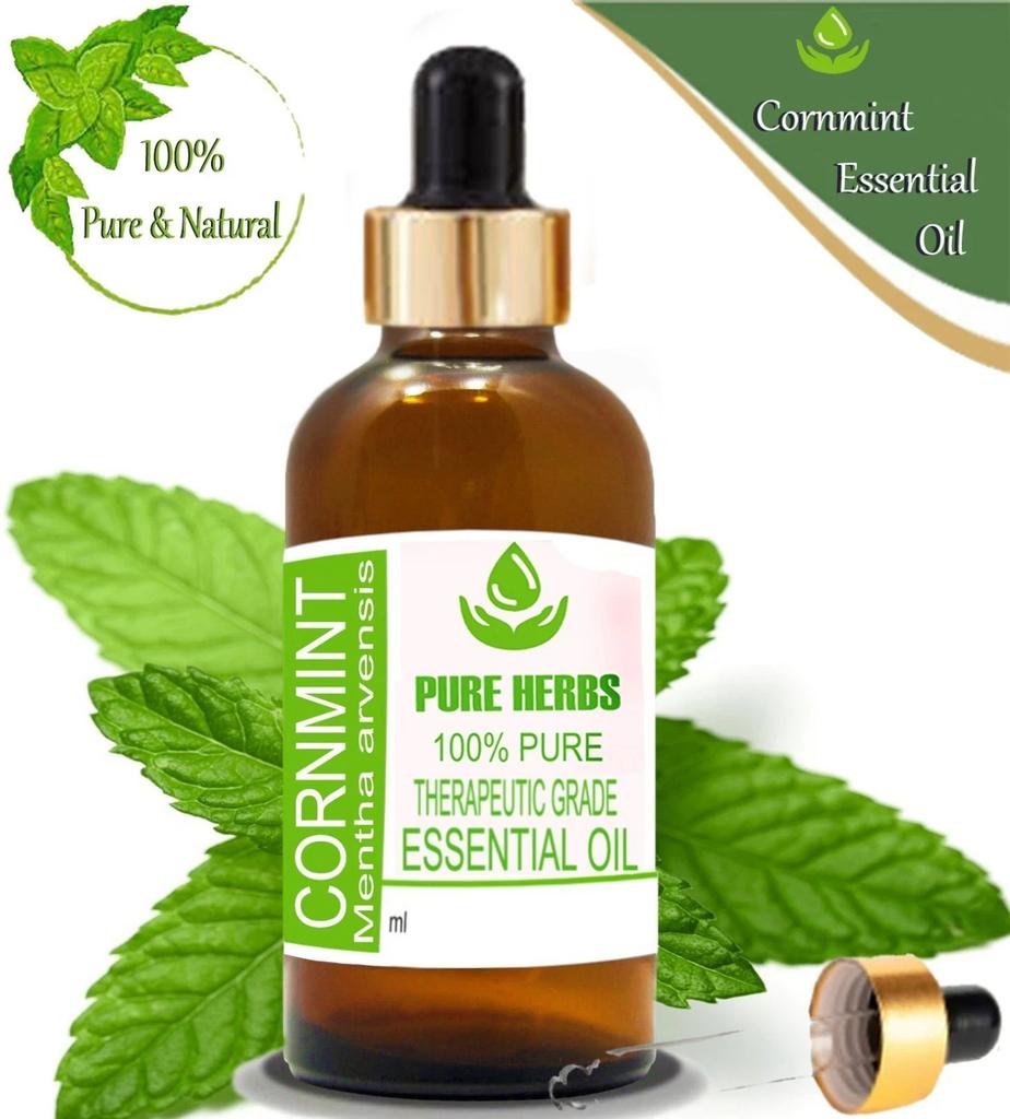 Pure Herbs Cornmint 100% Pure & Natural Mentha Arvensis Essential Oil ZA 348