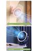 Rechargeable USB Clip Fan with Desk Lamp - Large Battery, Portable for Student Dormitories