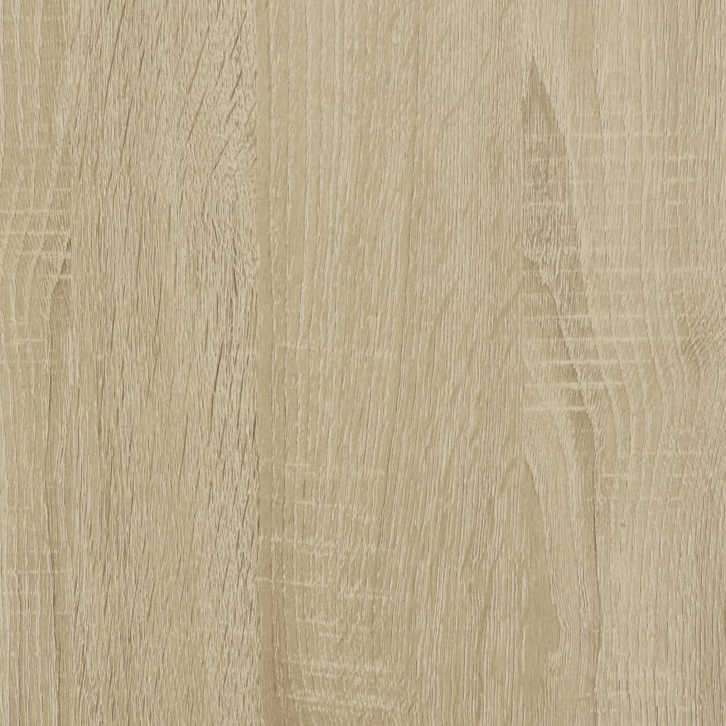 Vidaxl Regał, Dąb Sonoma, 100X33X135 Cm, Materiał Drewnopochodny