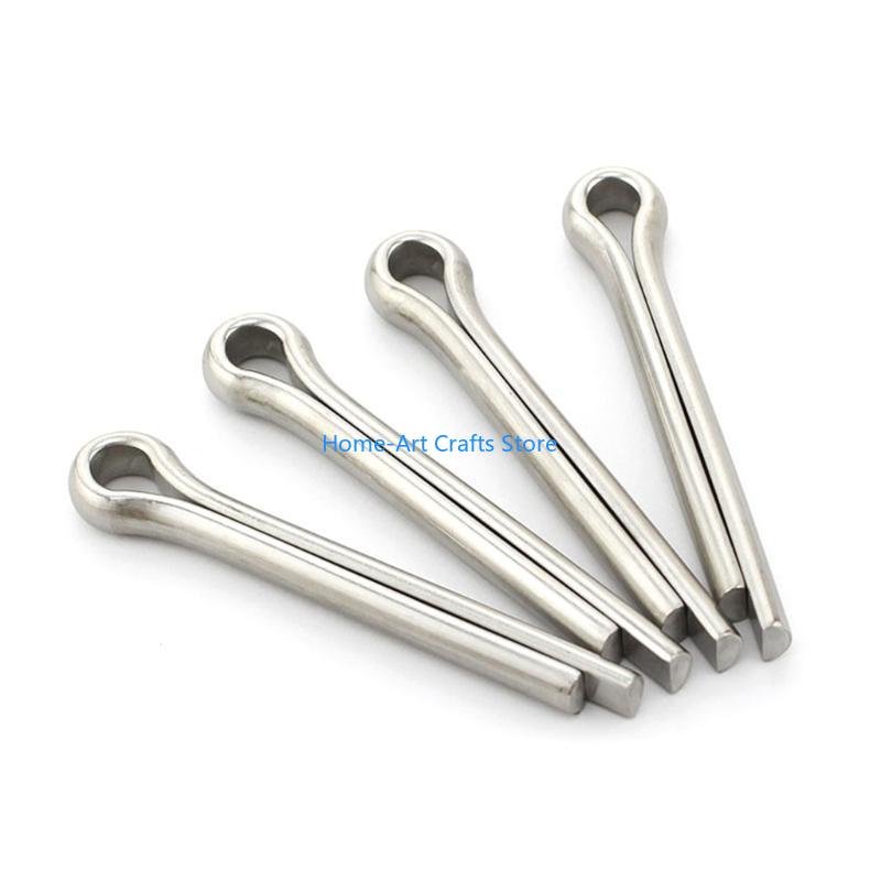 Y3NA 150Pcs Assorted Size Stainless Steel Hitch Pin Cotter Pin for Secure Locking