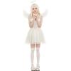 Halloween Black and White Angel Character Dress Up Black Demon Party Masquerade Costume
