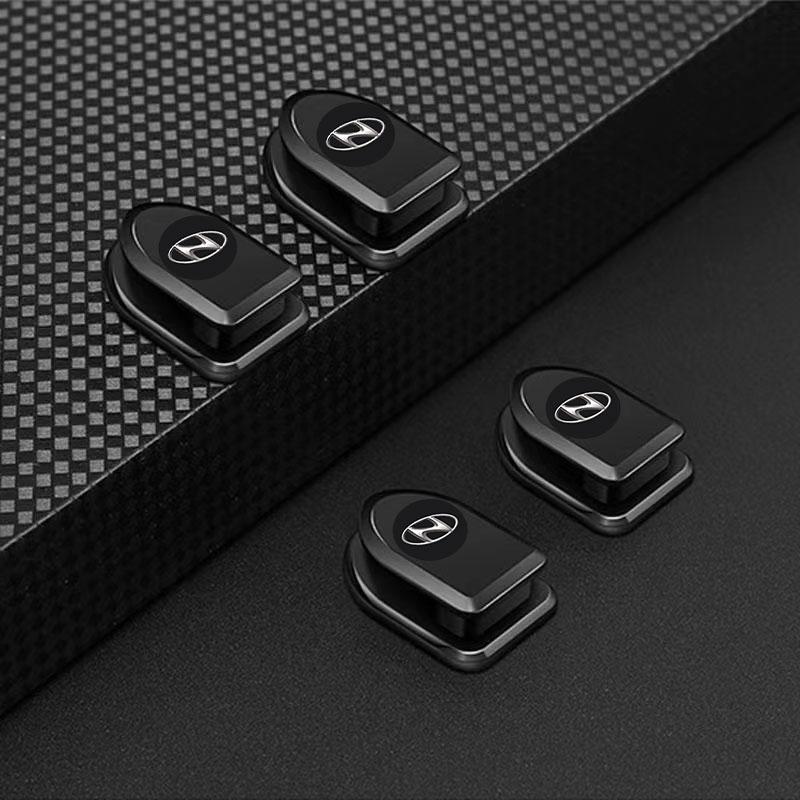 Mini Car Hooks Black Self Adhesive Invisible Hooks Interior Storage Holder For Hyundai I30 Tucson Veloster Kona I10 I35 Elantra Santa Fe Decor
