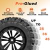 RC Station 12mm Hex RC Wheels and Tires 1/10 Scale 2.8 RC Truck Tires Wheels for Traxxas Rustler Stampede Hoss 2wd 4x4 vxl Tires Wheels Arrma Tires