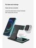 3-in-1 15W Wireless Charger: Fast Charge for Apple Phones, Watches, & Earbuds
