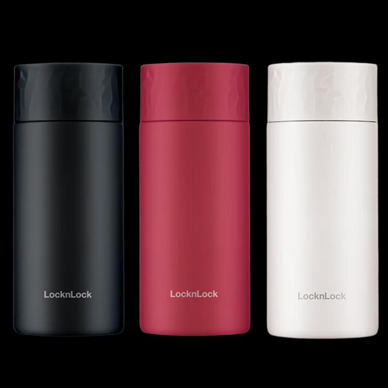 LocknLock 316 Stainless Steel Portable Vacuum Insulated Mug LHC4255