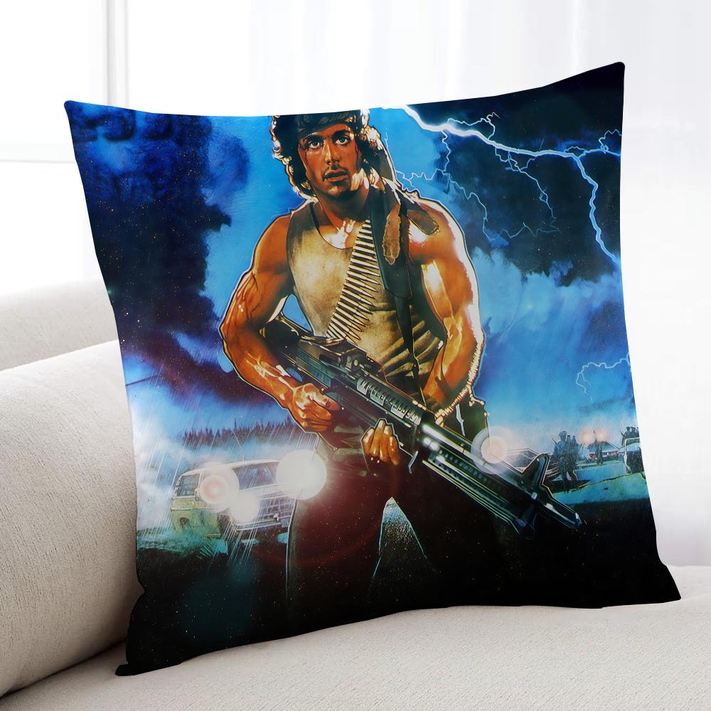 SSylvester SStallone Actor cushion cover Home Bedding Sofa living Room pillowcase Simple Soft Skin Cushion Cover Party Gift