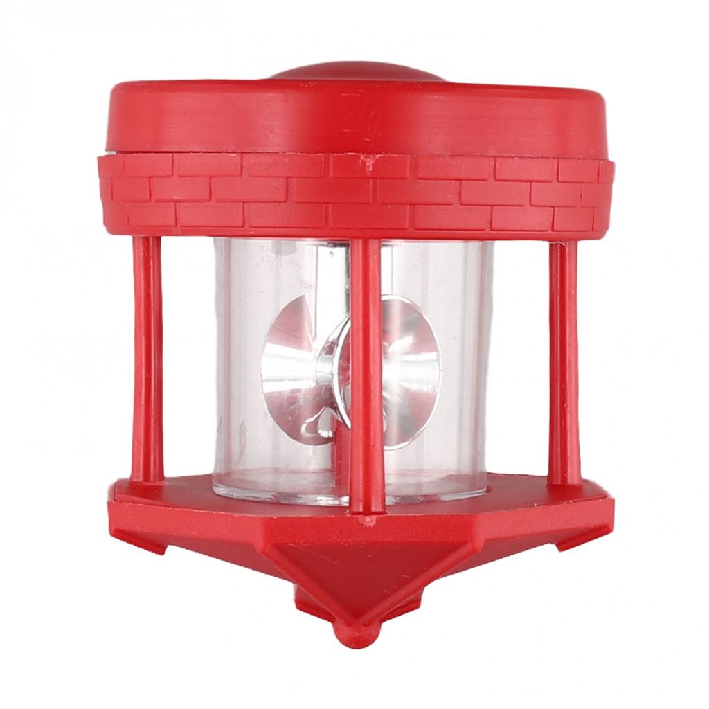 LED Solar Leuchtturm 360 Grad Deko Dekoration Rasenlicht