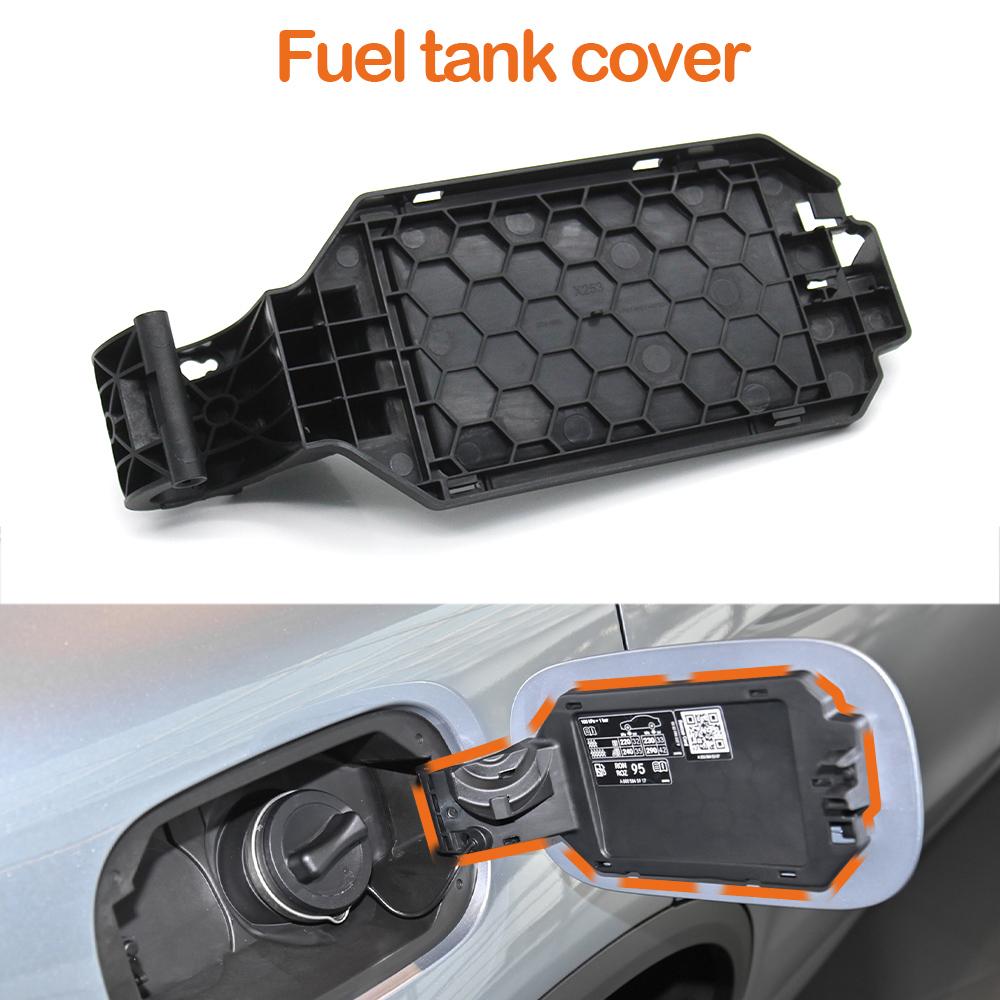 Exterior Car Fuel Tank Cap Cover Assembly For Mercedes BENZ GLC Class W253 2015-2022 GLC200 GLC220 GLC260 GLC300 2536305902 Tank Cap Cover