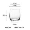 KAILIN Egg-shaped Glass Cup