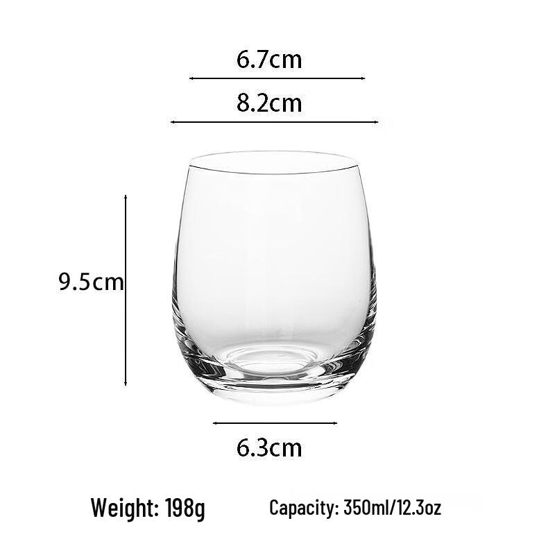 KAILIN Egg-shaped Glass Cup