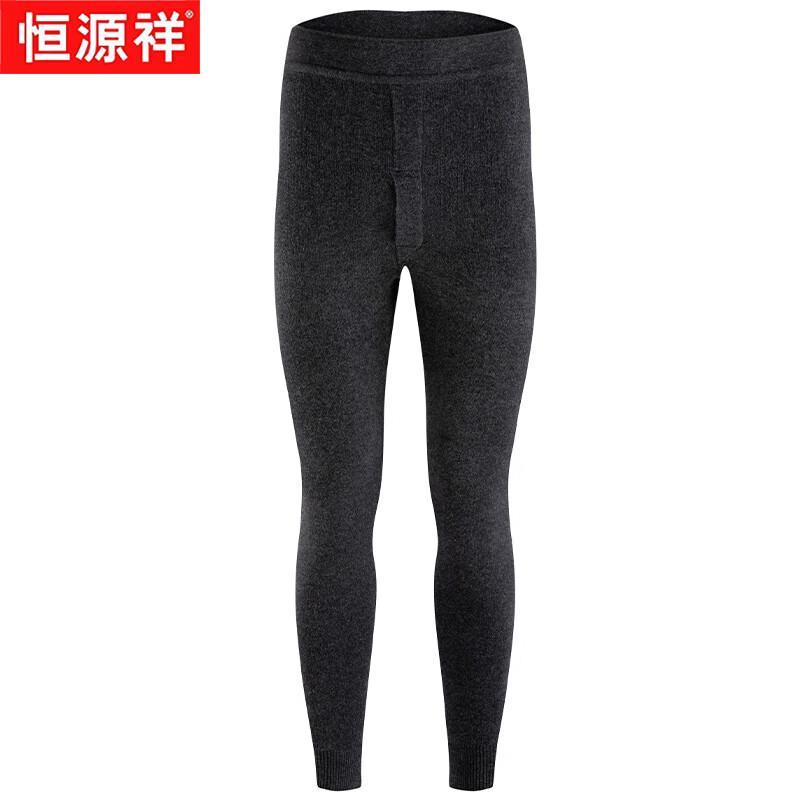 

Hengyuanxiang Unisex 100% Pure Wool Thick Thermal Base Layer Pants 2XL (185)