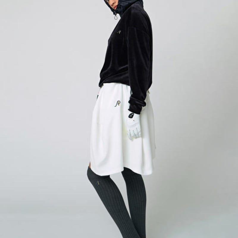 ATHPLATFORM AW22AS02 Over Knee Socks_Melange Gray