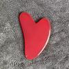 Heart-Shaped Resin Beeswax Gua Sha Set for Facial and Body Acupoint Scraping