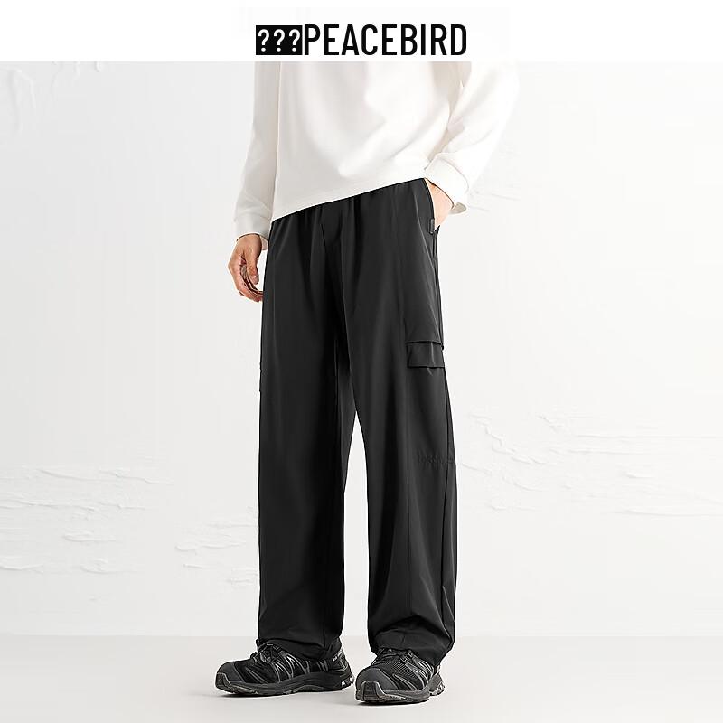 

PEACEBIRD Men s BAGMF3191 Casual Straight-Fit Trousers 31