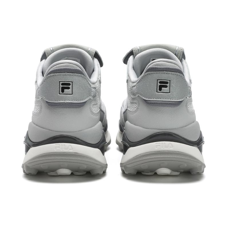 FILA KM2 Comfortable Abrasion Resistant Low top Casual Shoes Men's Silver Gray F12M513102FSL