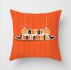 New Style Hello Halloween Print Pillow Case Polyester Festival Home Decor Fabric Sofa Pillowcase Comfortable Car Cushion Cover