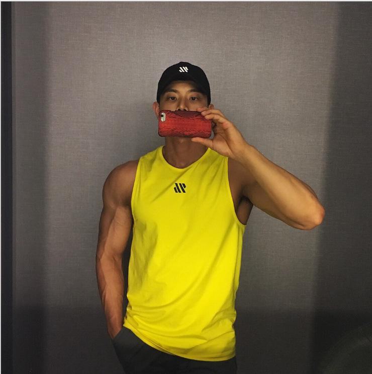 Men's Quick-Dry Sleeveless Vest & Loose Fit Sports T-Shirt - Trendy Plus Size Basketball Training Apparel