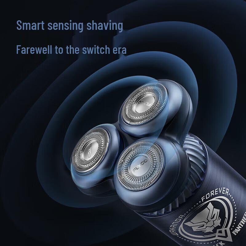 FLYCO Marvel Black Panther Edition Smart Electric Shaver