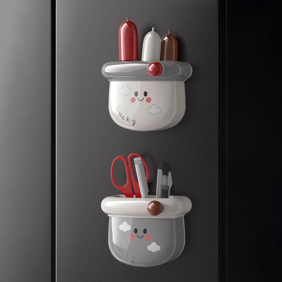 Magnetic Storage Box for Magnetic Kitchen Multi-Functional Organizer with Utensils Holder Fridge Cute Hook for Kitchen