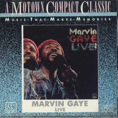 CD MARVIN GAYE - Marvin Gaye Live MOTD5181 MOTOWN Nicht Japan Soul/Funk Gebraucht