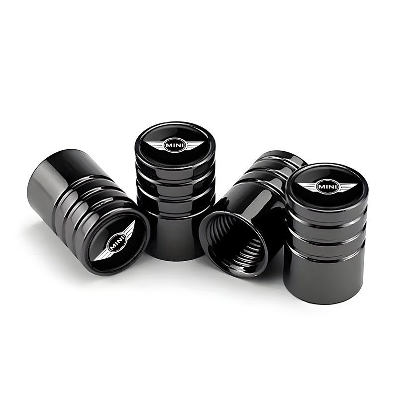 4Pcs Car Wheel Tire Valve Caps Tyre Stem Covers Accessories For MINI JCW Cabrio Cooper Countryman Aceman Clubman Coupe Paceman Phgqd66