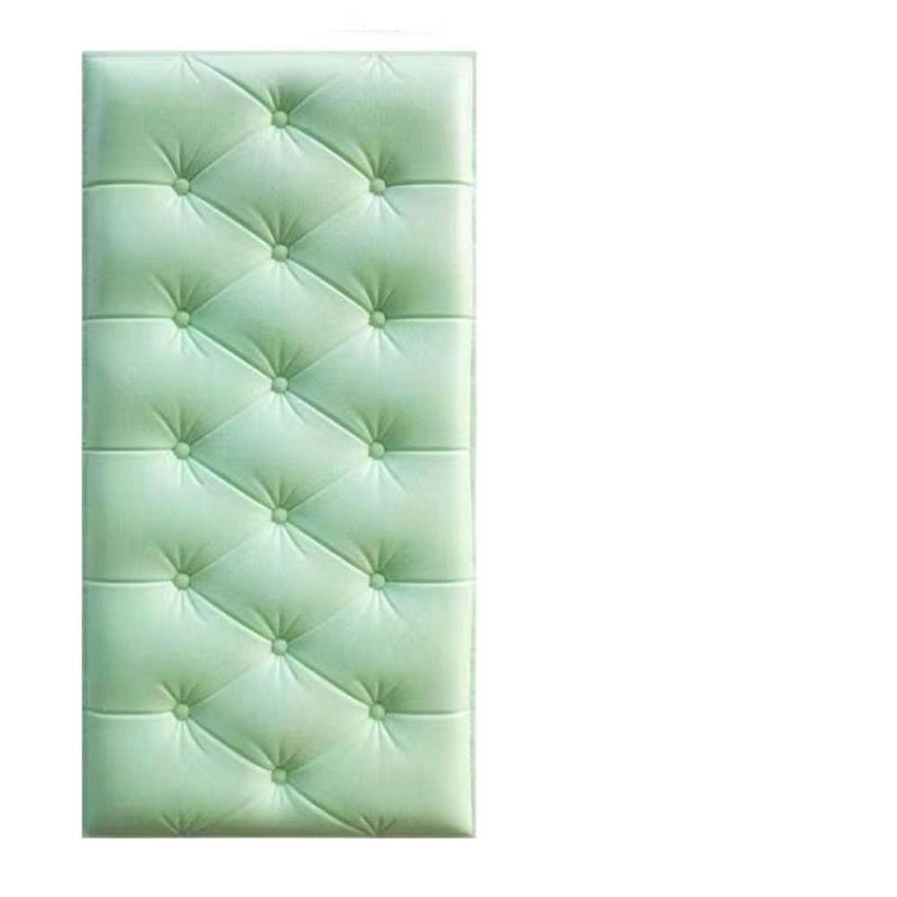 Soft 3D Foam Wallpaper 0.7cm Thick Foam Self-adhesive Anti Collision Wall Stickers Waterproof Foam Adhesive Wallpaper