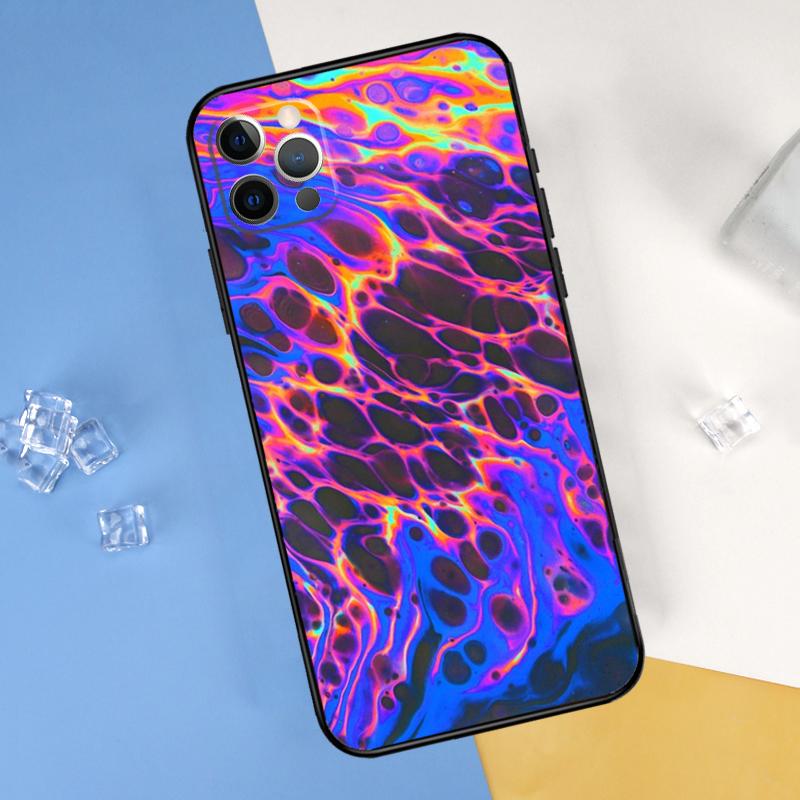 Psychedelic trippy abstract art Phone Case For iPhone 16 Pro 15 Pro 11 13 14 Pro Max 12 Mini XR 16 15 Plus 16e Cover Shell