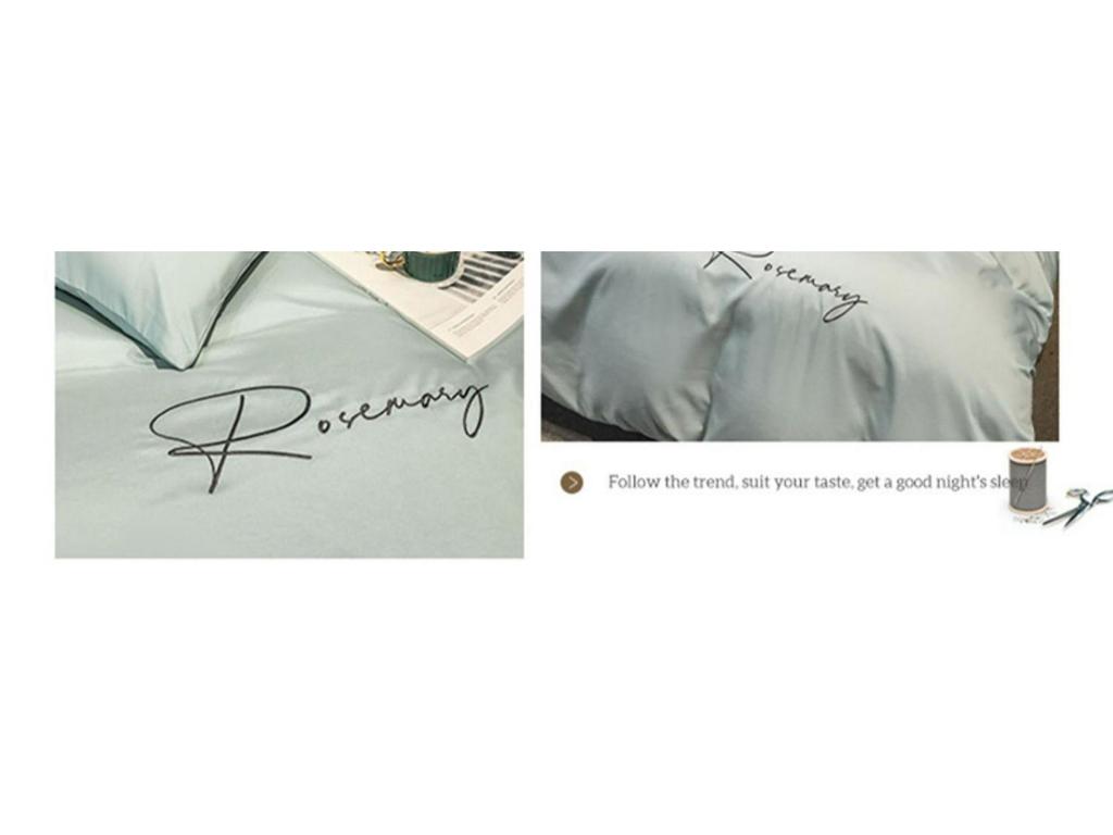 Hochwertiges Reines Baumwoll-Bettwäsche-Set für den Sommer - Exklusives 3-teiliges Set für Studenten, Wohnheime und Babyzimmer