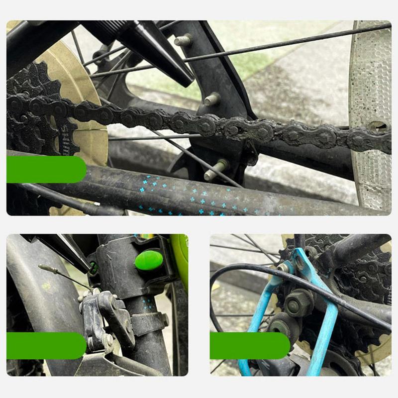 Dry Chain Lube Chain Care Lube 60ml Dustproof Dry Waxy Chain Oil Anti-Rust And Wear Flywheel Chainring Lubrication For Road