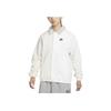 Nike Sportswear Logo Embroidered Fleece Collar Jacket Men Outerwear White FB1827-133