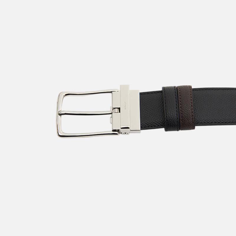 Bally Men's Reversible Leather Belt Gift Set