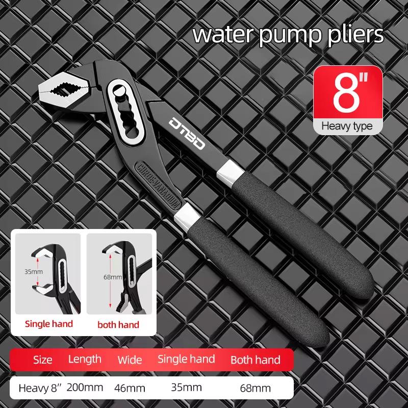 

Набор трубных ключей для тяжелых условий эксплуатации, многофункциональные плоскогубцы с регулируемым отверстием для водопроводных хомутов, ручной ремонтный инструмент для сантехника