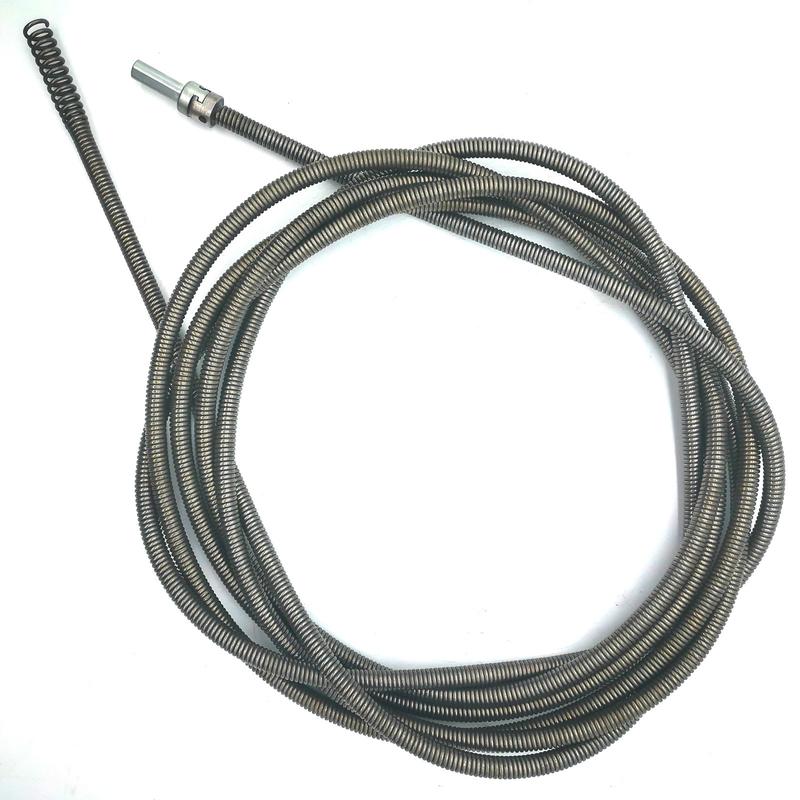Electric Drill Sewer Cleaner Tool 10mm Diameter Spring Kitchen Toilet Pipe Drain Dredging with 1.5/3/5 Meter Length Options
